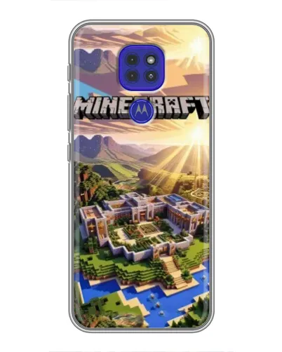 Чехол для Motorola MOTO G9 Play с картинкой «Minecraft панорама» Чехол для Motorola MOTO G9 Play с картинкой «Minecraft панорама»