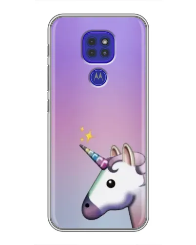 Чехол для Motorola MOTO G9 Play с картинкой «Единорог градиент» Чехол для Motorola MOTO G9 Play с картинкой «Единорог градиент»