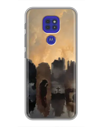 Чехол для Motorola MOTO G9 Play с картинкой «Дорога к вере»