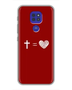 Чехол для Motorola MOTO G9 Play с картинкой «Уравнение любви» Чехол для Motorola MOTO G9 Play с картинкой «Уравнение любви»
