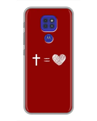 Чехол для Motorola MOTO G9 Play с картинкой «Уравнение любви» Чехол для Motorola MOTO G9 Play с картинкой «Уравнение любви»