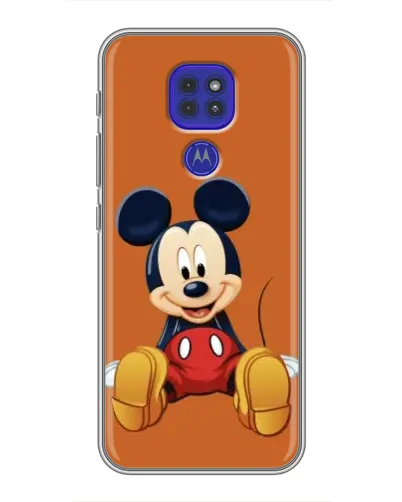 Чехол для Motorola MOTO G9 Play с картинкой «Микки отдыхает»