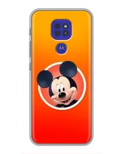 Чехол для Motorola MOTO G9 Play с картинкой «Mickey в круге»
