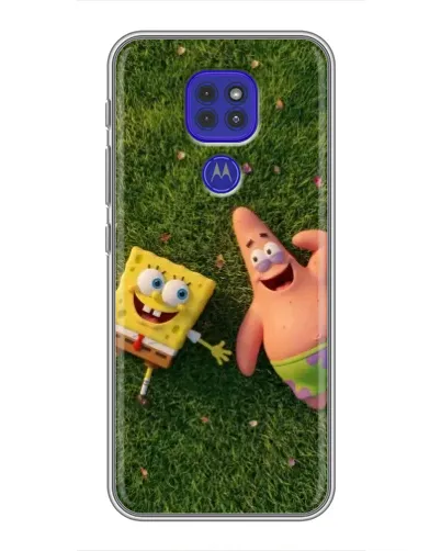 Чехол для Motorola MOTO G9 Play с картинкой «Друзья на лужайке» Чехол для Motorola MOTO G9 Play с картинкой «Друзья на лужайке»