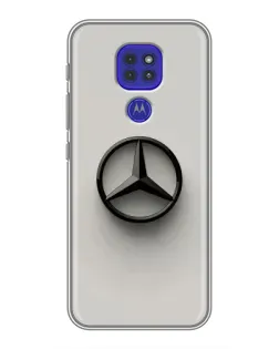 Чехол для Motorola MOTO G9 Play с картинкой «Mercedes Maybach стиль»