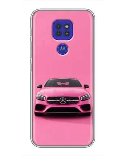 Чохол для Motorola MOTO G9 Play з картинкою «Рожевий Mercedes AMG» Чохол для Motorola MOTO G9 Play з картинкою «Рожевий Mercedes AMG»