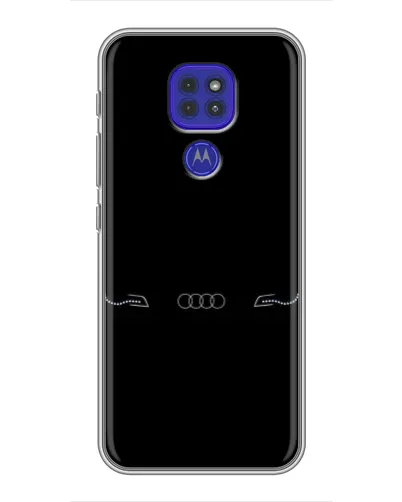 Чехол для Motorola MOTO G9 Play с картинкой «Audi — световой подпись» Чехол для Motorola MOTO G9 Play с картинкой «Audi — световой подпись»