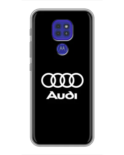 Чехол для Motorola MOTO G9 Play с картинкой «Классическое лого Audi» Чехол для Motorola MOTO G9 Play с картинкой «Классическое лого Audi»