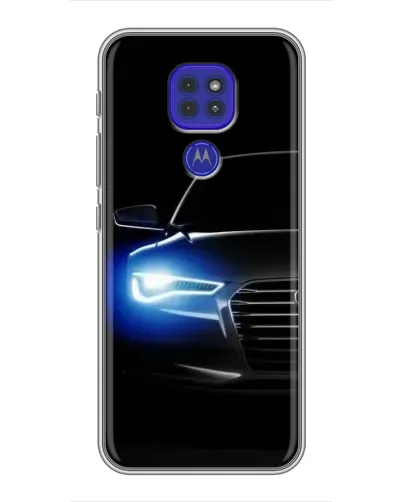Чехол для Motorola MOTO G9 Play с картинкой «Неоновый взгляд Audi» Чехол для Motorola MOTO G9 Play с картинкой «Неоновый взгляд Audi»