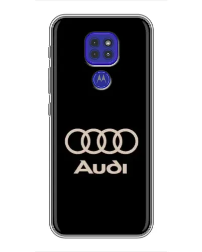 Чехол для Motorola MOTO G9 Play с картинкой «Audi — золотой логотип» Чехол для Motorola MOTO G9 Play с картинкой «Audi — золотой логотип»