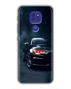 Чехол для Motorola MOTO G9 Play с картинкой «Audi — хищный взгляд»