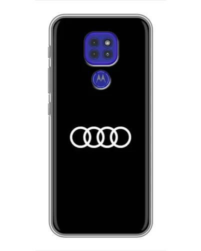 Чехол для Motorola MOTO G9 Play с картинкой «Audi White Logo» Чехол для Motorola MOTO G9 Play с картинкой «Audi White Logo»