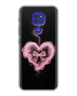 Чехол для Motorola MOTO G9 Play с картинкой «Дымчатое сердце» Чехол для Motorola MOTO G9 Play с картинкой «Дымчатое сердце»