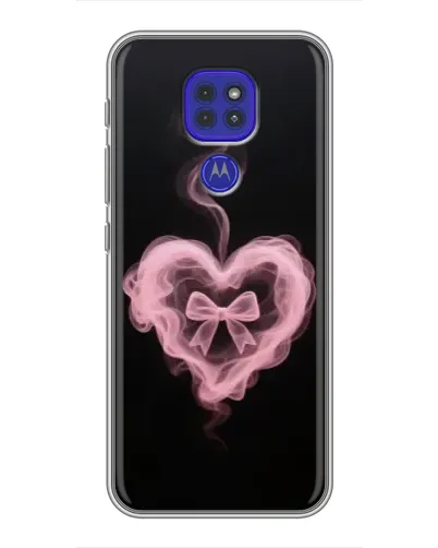 Чехол для Motorola MOTO G9 Play с картинкой «Дымчатое сердце» Чехол для Motorola MOTO G9 Play с картинкой «Дымчатое сердце»