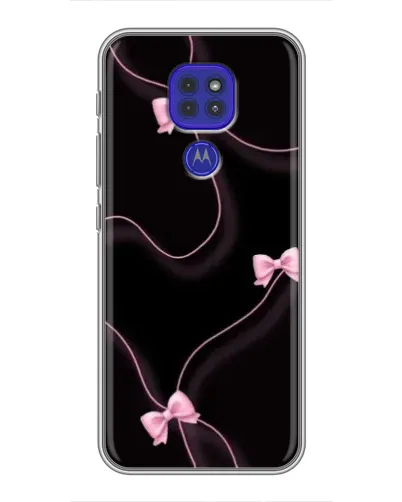 Чехол для Motorola MOTO G9 Play с картинкой «Розовые ленты» Чехол для Motorola MOTO G9 Play с картинкой «Розовые ленты»