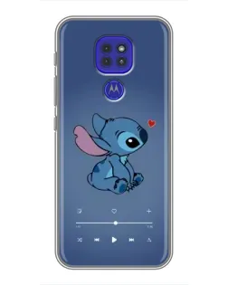 Чехол для Motorola MOTO G9 Play с картинкой «Музыкальный Stitch»