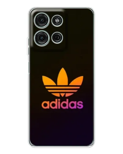 Чехол для Motorola Moto G96 5G с картинкой «Градиент Adidas»