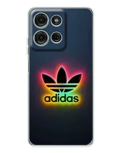 Чехол для Motorola Moto G96 5G с картинкой «Неоновый Adidas» Чехол для Motorola Moto G96 5G с картинкой «Неоновый Adidas»