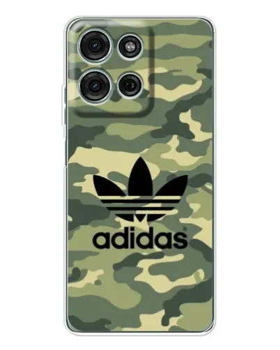 Чехол для Motorola Moto G96 5G с картинкой «Милитари стиль Adidas»