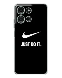 Чехол для Motorola Moto G96 5G с картинкой «Классический принт Nike» Чехол для Motorola Moto G96 5G с картинкой «Классический принт Nike»