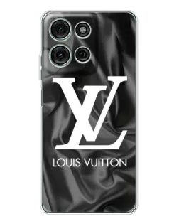 Чехол для Motorola Moto G96 5G с картинкой «Шелковый Louis Vuitton»