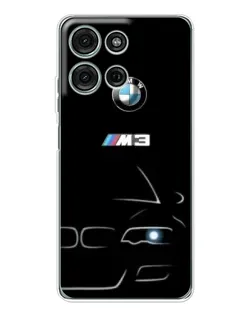 Чехол для Motorola Moto G96 5G с картинкой «Минималистичный принт BMW M3» Чехол для Motorola Moto G96 5G с картинкой «Минималистичный принт BMW M3»