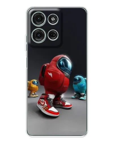 Чехол для Motorola Moto G96 5G с картинкой «Among Us — 3D стиль» Чехол для Motorola Moto G96 5G с картинкой «Among Us — 3D стиль»