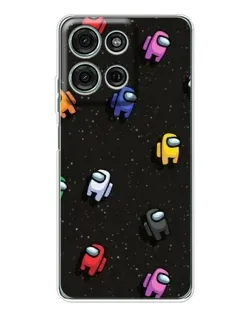 Чехол для Motorola Moto G96 5G с картинкой «Космический паттерн Among Us» Чехол для Motorola Moto G96 5G с картинкой «Космический паттерн Among Us»
