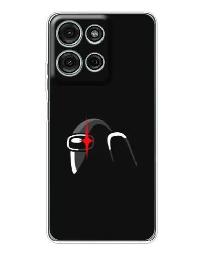 Чехол для Motorola Moto G96 5G с картинкой «Among Us шлем» Чехол для Motorola Moto G96 5G с картинкой «Among Us шлем»