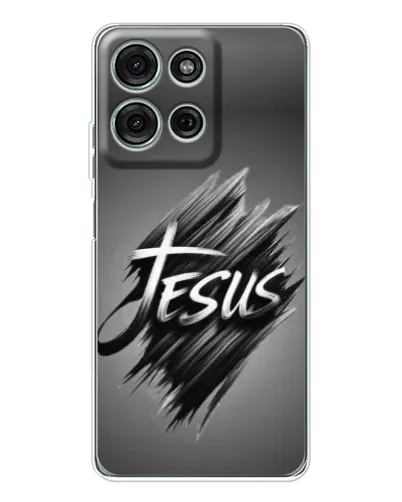 Чехол для Motorola Moto G96 5G с картинкой «Надпись Jesus Graffiti» Чехол для Motorola Moto G96 5G с картинкой «Надпись Jesus Graffiti»