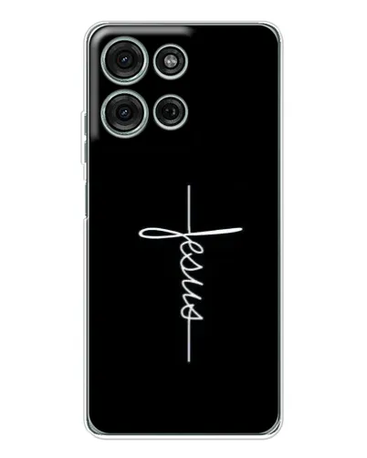 Чехол для Motorola Moto G96 5G с картинкой «Тонкая линия веры» Чехол для Motorola Moto G96 5G с картинкой «Тонкая линия веры»