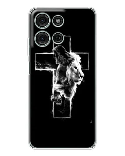 Чехол для Motorola Moto G96 5G с картинкой «Сияющий крест Jesus» Чехол для Motorola Moto G96 5G с картинкой «Сияющий крест Jesus»