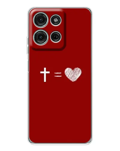 Чохол для Motorola Moto G96 5G з картинкою «Рівняння любові» Чохол для Motorola Moto G96 5G з картинкою «Рівняння любові»