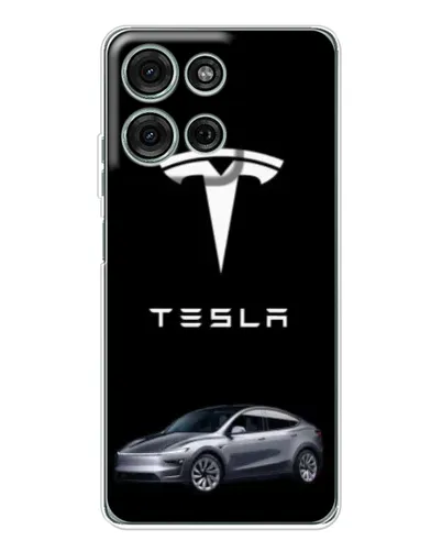 Чехол для Motorola Moto G96 5G с картинкой «Tesla Model Y» Чехол для Motorola Moto G96 5G с картинкой «Tesla Model Y»