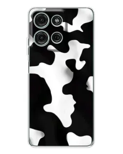 Чехол для Motorola Moto G96 5G с картинкой «Черно-белое пятно»