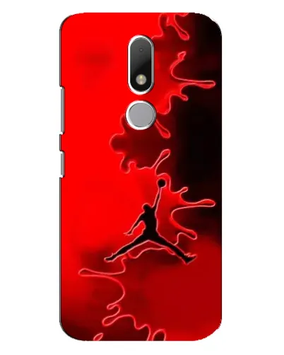 Чехол для Motorola Moto M с картинкой «Jordan Red Smoke» Чехол для Motorola Moto M с картинкой «Jordan Red Smoke»