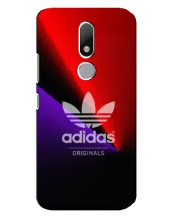 Чохол для Motorola Moto M з картинкою «Adidas Red Neon»