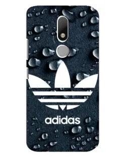 Чохол для Motorola Moto M з картинкою «Adidas Trefoil Blue»
