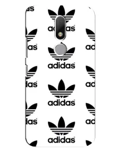 Чохол для Motorola Moto M з картинкою «Adidas Pattern»