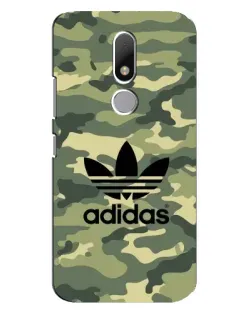 Чохол для Motorola Moto M з картинкою «Мілітарі стиль Adidas»