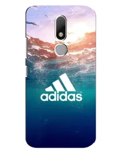 Чохол для Motorola Moto M з картинкою «Океанська глибина адідас»