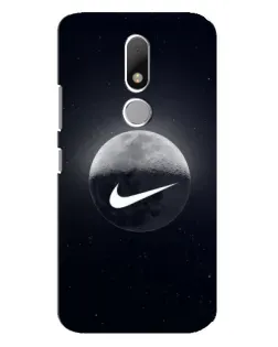 Чехол для Motorola Moto M с картинкой «Nike в стиле граффити»