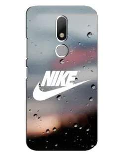 Чехол для Motorola Moto M с картинкой «Nike в стиле ретро»