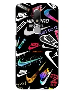 Чехол для Motorola Moto M с картинкой «Nike — роскошь»