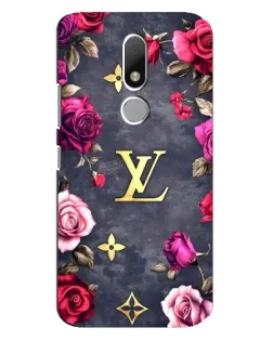 Чехол для Motorola Moto M с картинкой «Цветочный Louis Vuitton» Чехол для Motorola Moto M с картинкой «Цветочный Louis Vuitton»
