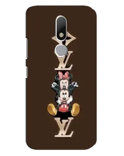 Чехол для Motorola Moto M с картинкой «LV и Микки Маус» Чехол для Motorola Moto M с картинкой «LV и Микки Маус»