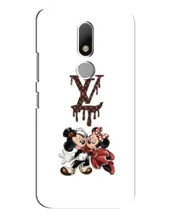 Чехол для Motorola Moto M с картинкой «LV и Микки Маус» Чехол для Motorola Moto M с картинкой «LV и Микки Маус»