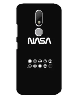 Чохол для Motorola Moto M з картинкою «NASA — технічний принт» Чохол для Motorola Moto M з картинкою «NASA — технічний принт»