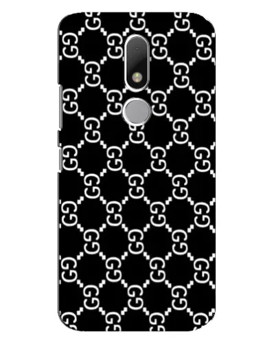 Чехол для Motorola Moto M с картинкой «Gucci — сетчатый паттерн»