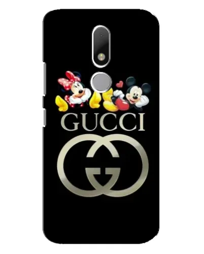 Чехол для Motorola Moto M с картинкой «Gucci — герои Disney»
